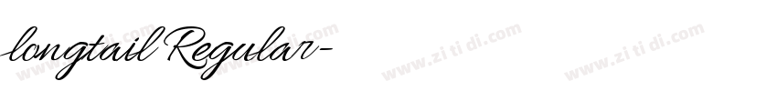 longtail Regular字体转换 longtail Regular字体转换